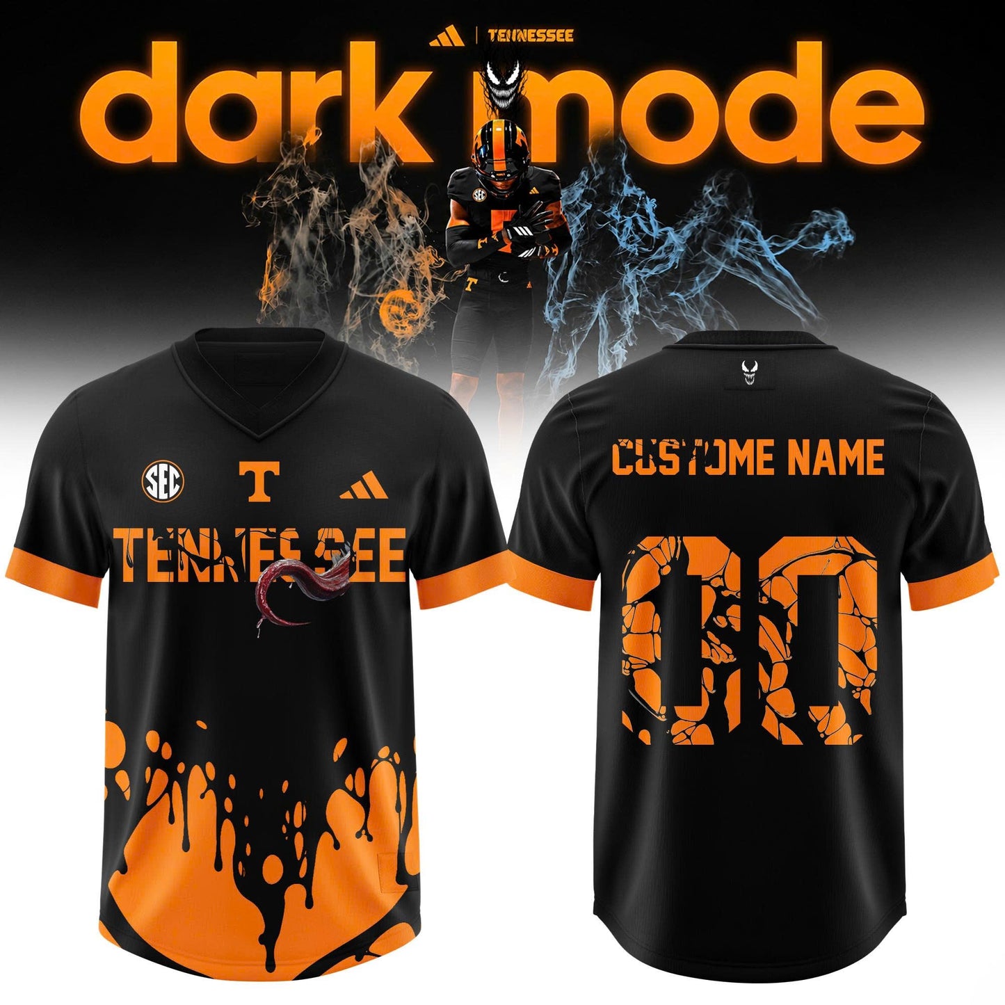 .🔥 The Tennessee x Venom “Dark Mode” 2026 Collection is here!