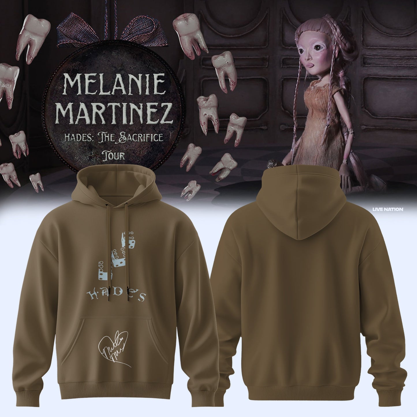 Melanie Martinez ”HADES: THE SACRIFICE TOUR 2026” Limited Edition Signature – Hoodie