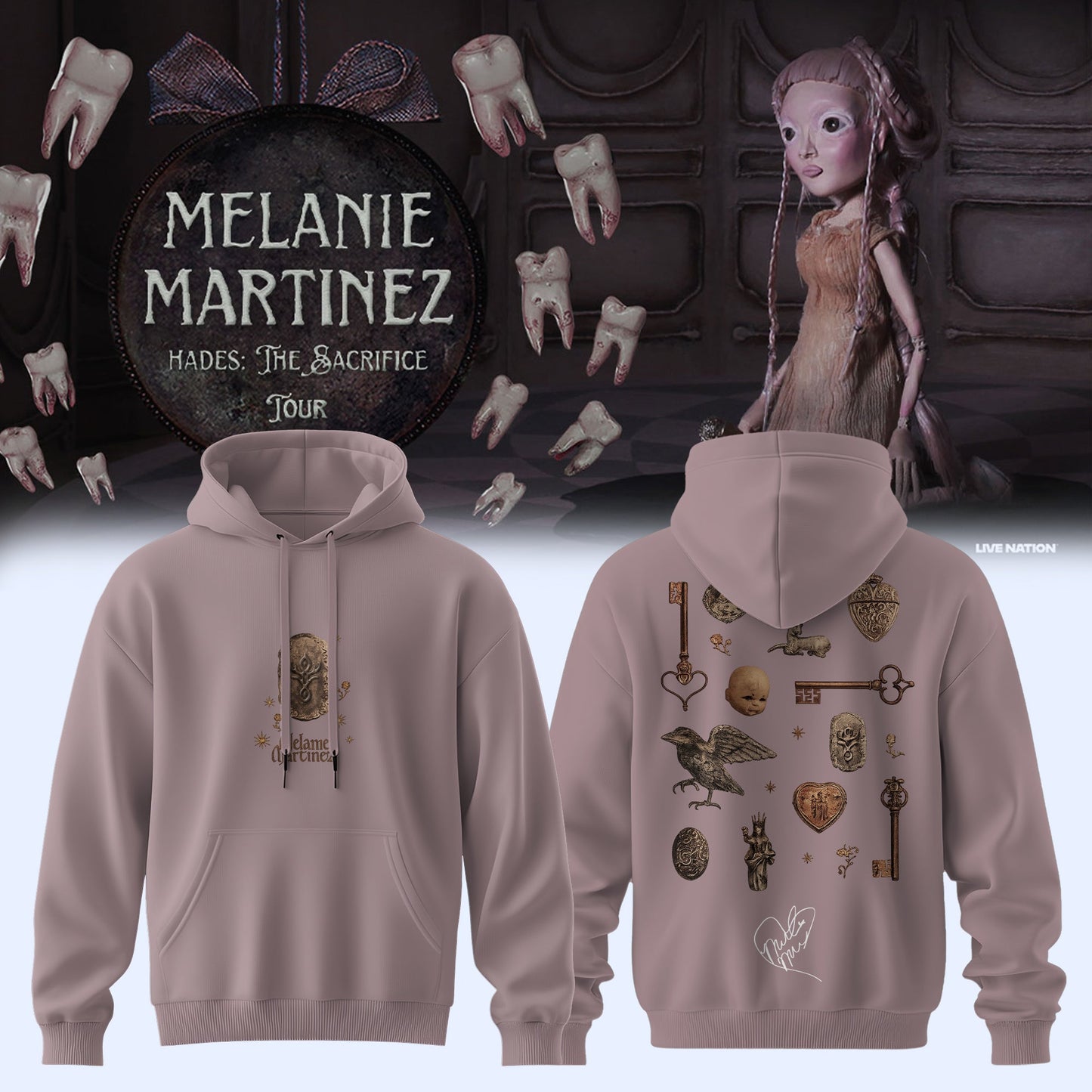 Melanie Martinez ”HADES: THE SACRIFICE TOUR 2026” Limited Edition Signature – Hoodie