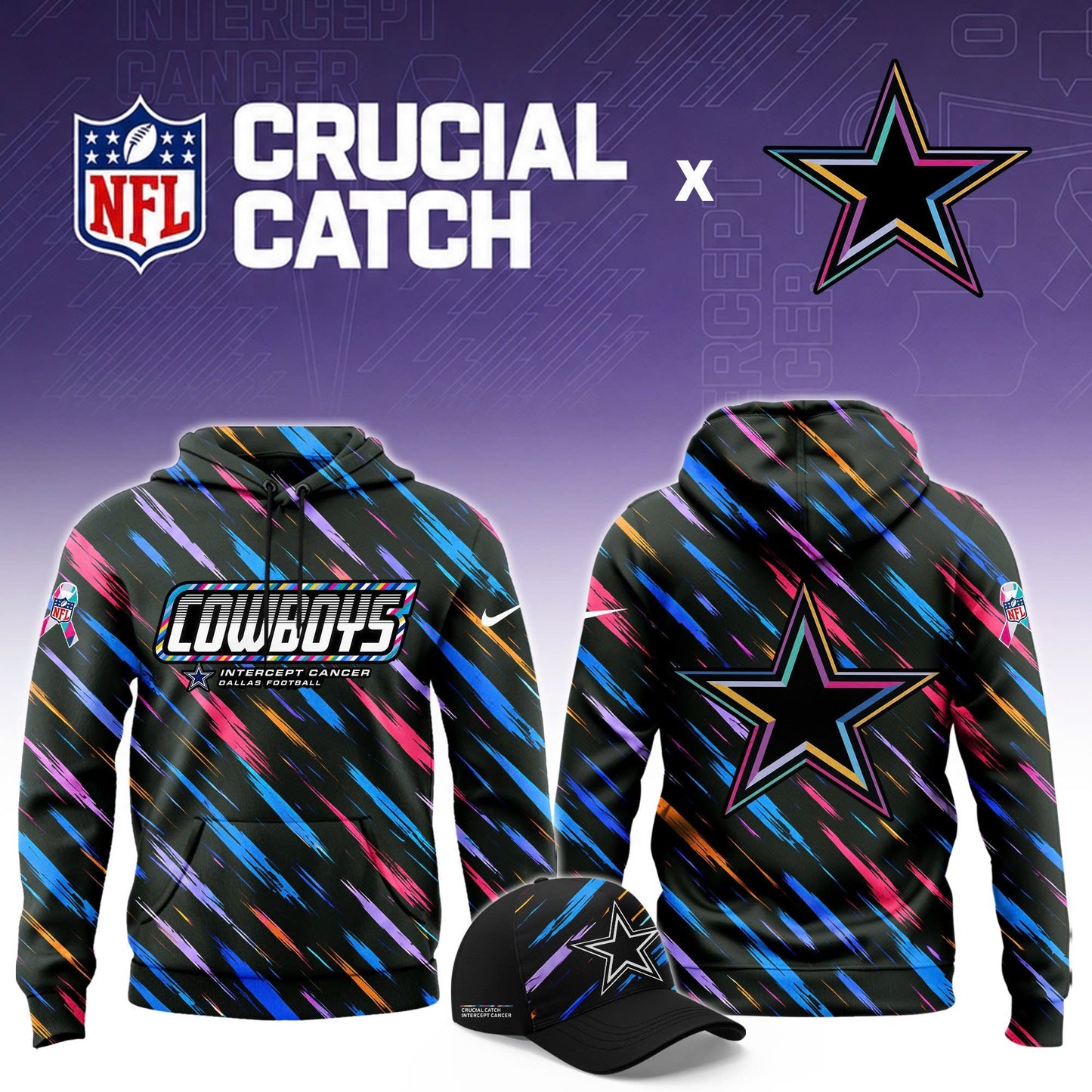 D.Cowboys 2026 Crucial Catch Limited Hoodie