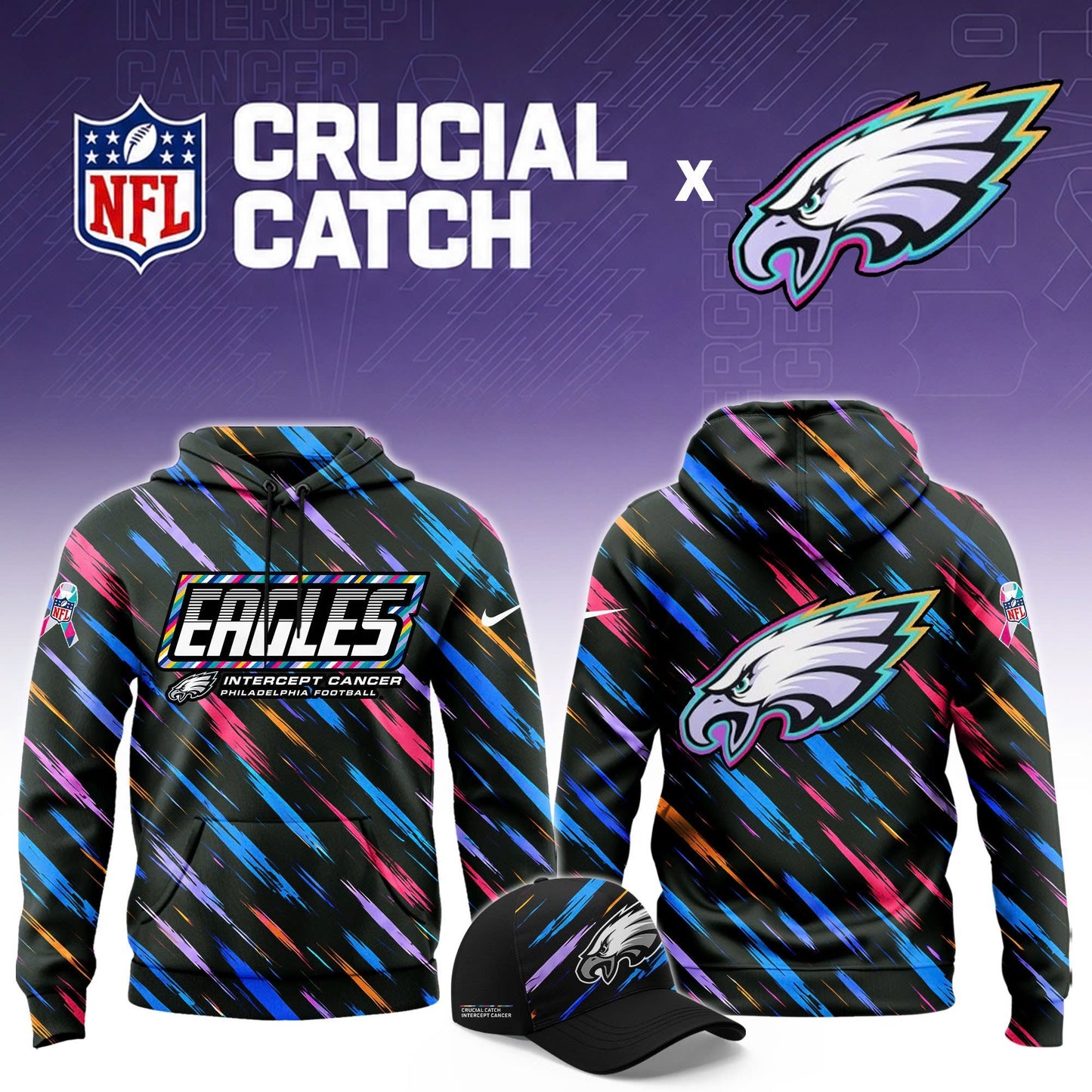 P. Eagles 2026 Crucial Catch Limited Hoodie