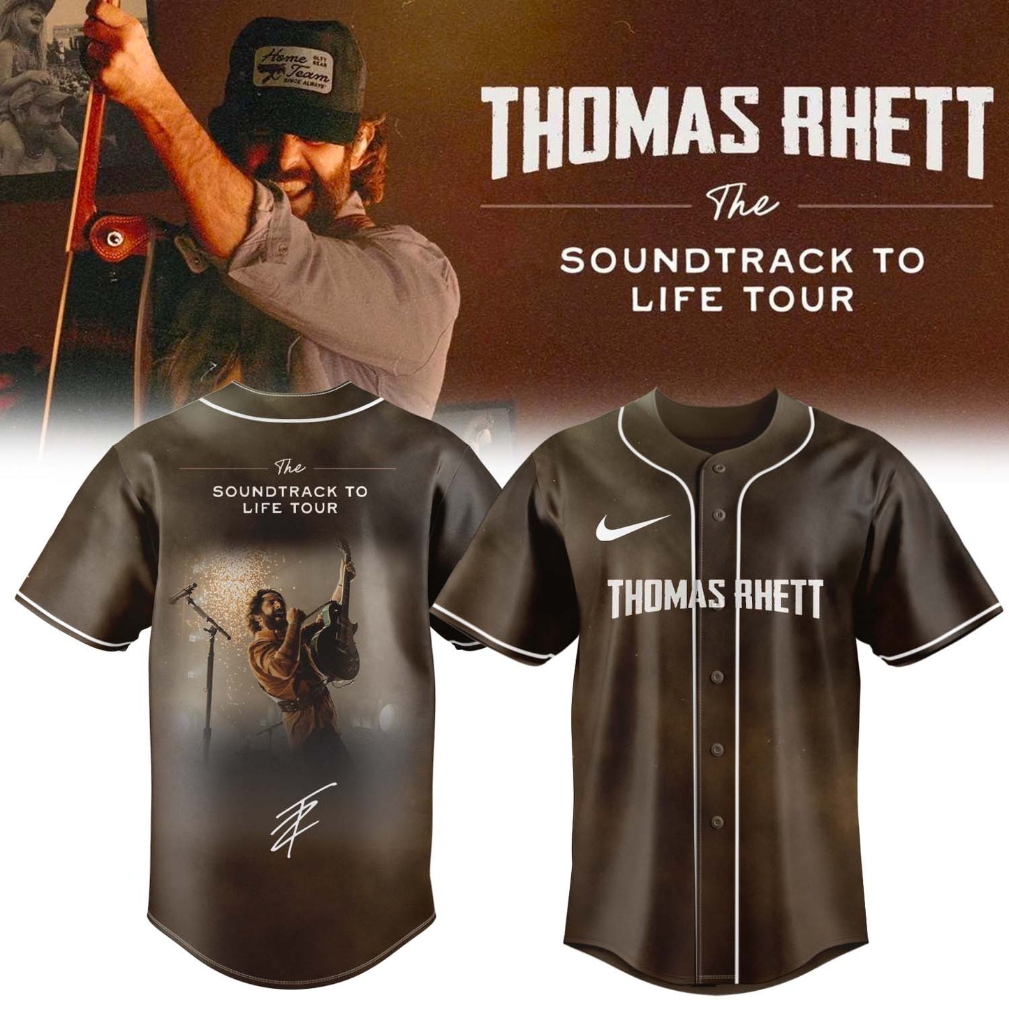…Thomas Rhett ”The Soundtrack to Life Tour” Limited Edition Signature – Jersey