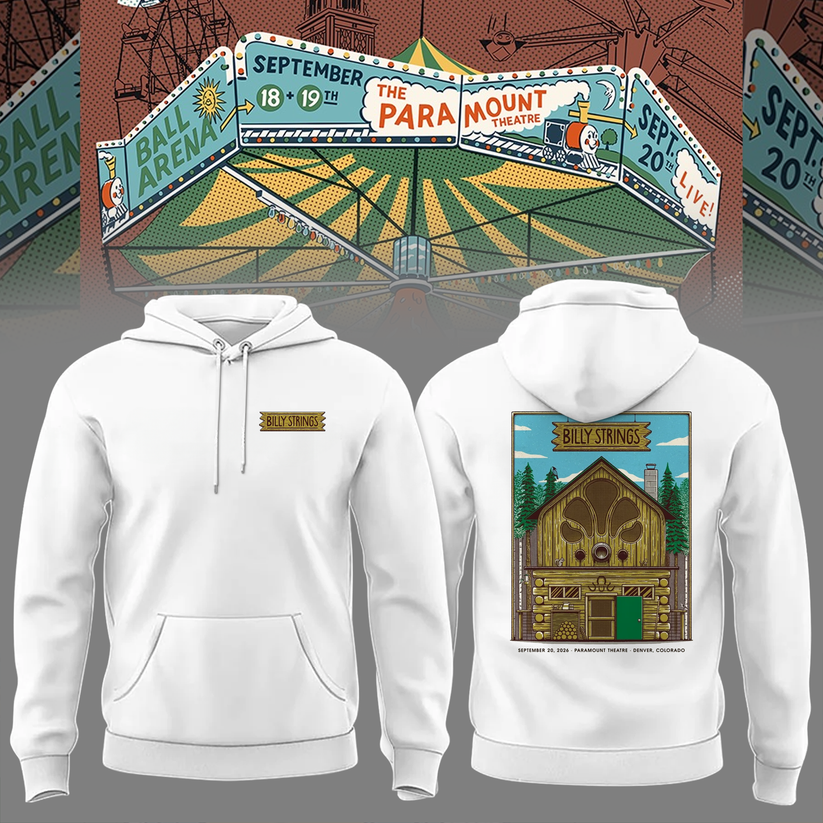 Limited Edition Billy Strings tour 2026 Hoodie