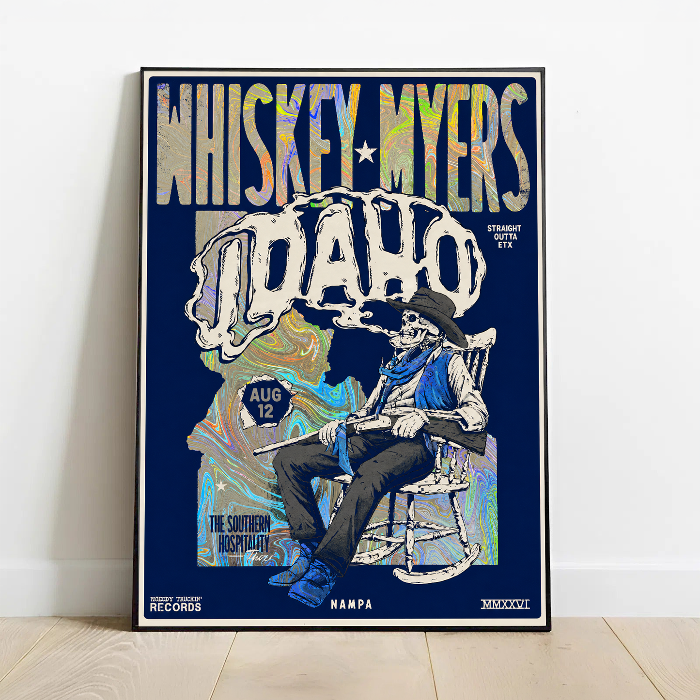 Limited Edition Whiskey Myers Southern Hospitality Tour In Nampa, Idaho Poster