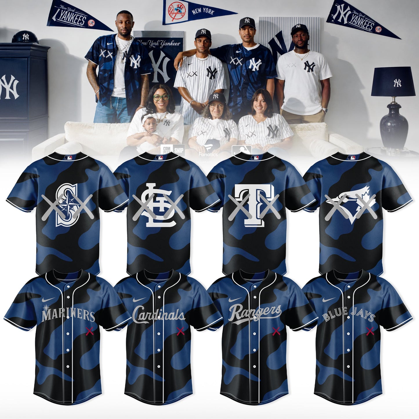 .Baseball x KAWS 2026 Jersey