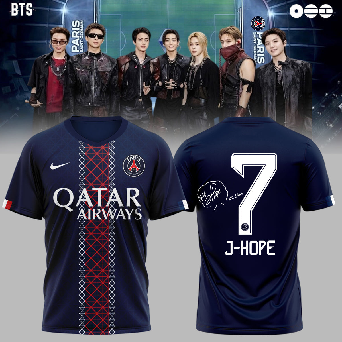 ,BTS x Paris Saint-Germain Jersey