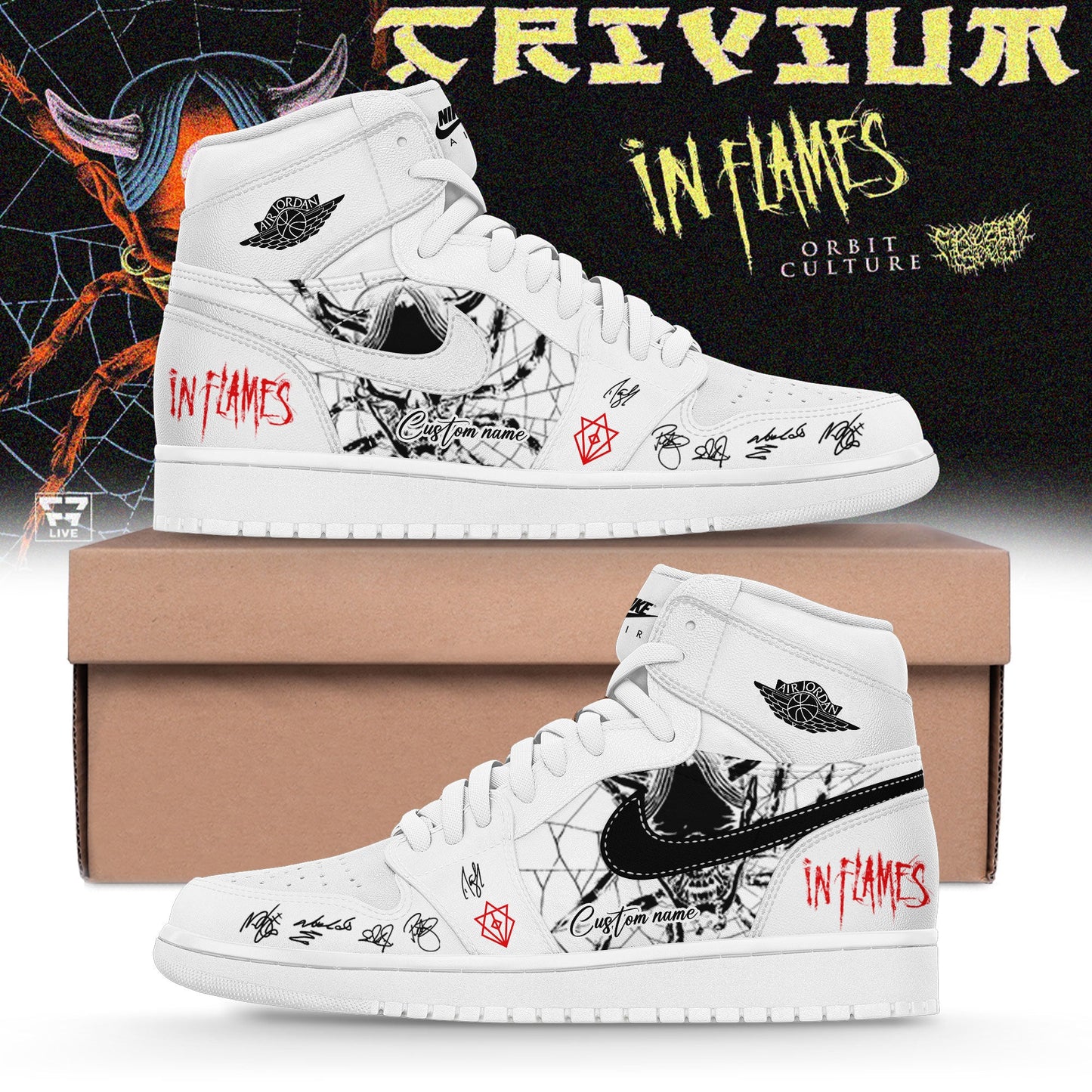 TRIVIUM – NORTH AMERICA TOUR 2026 COLLECTION SHOES