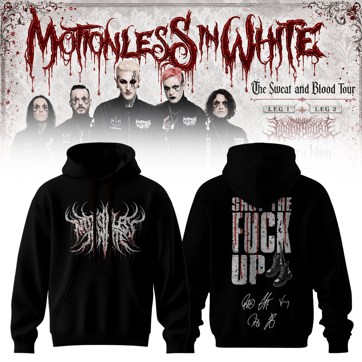 Limited Edition The Sweat & Blood Tour 2026 Hoodie