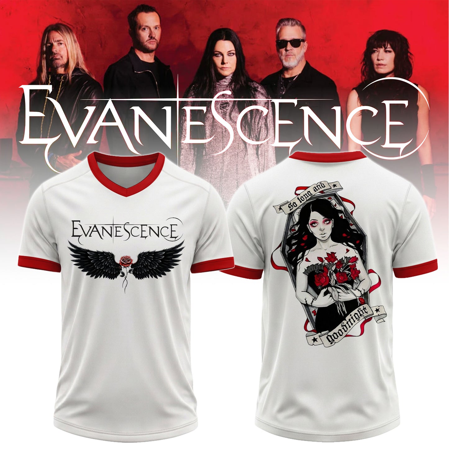 Evanescence 2026 World Tour Merch