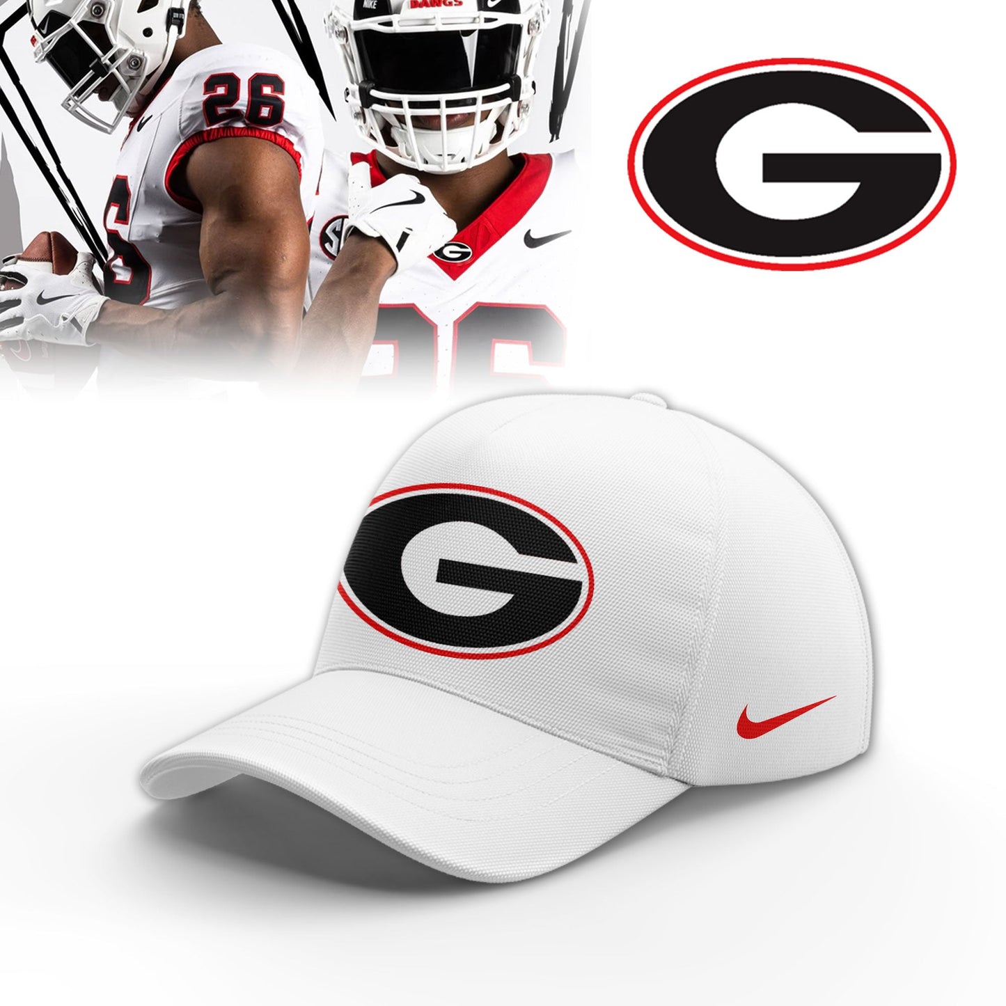 .Georgia Bulldogs Whiteout Dress Code Limited Hoodie NN