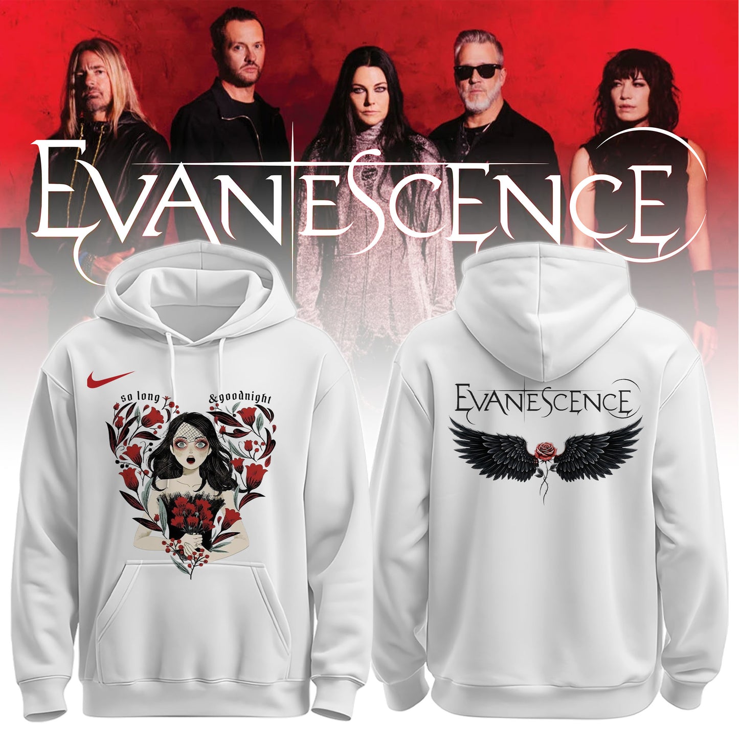Evanescence 2026 World Tour Merch