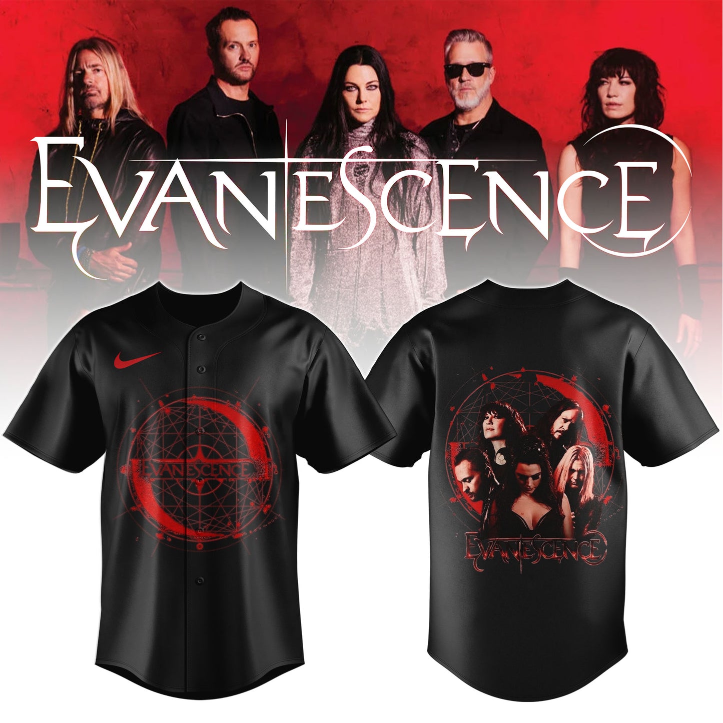 Evanescence 2026 World Tour Merch
