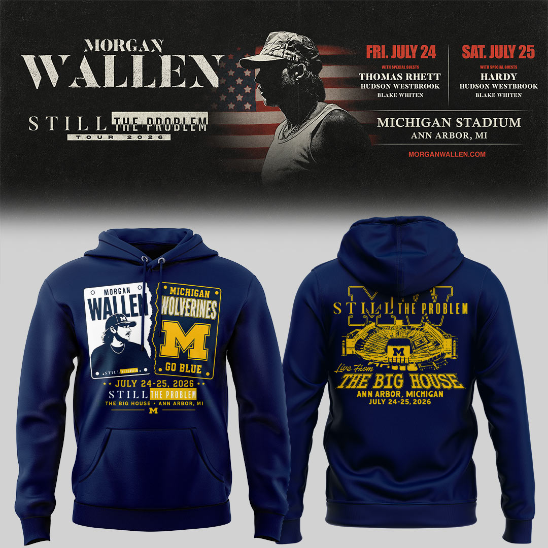 Exclusive Morgan Wallen x Michigan Football Hoodie 2026