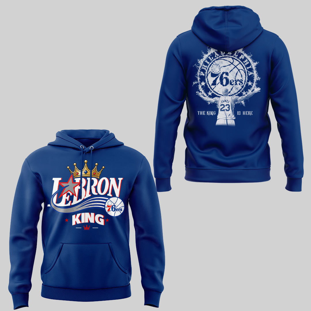 Limited Edition Welcome LBJ To The Sixers Hoodie