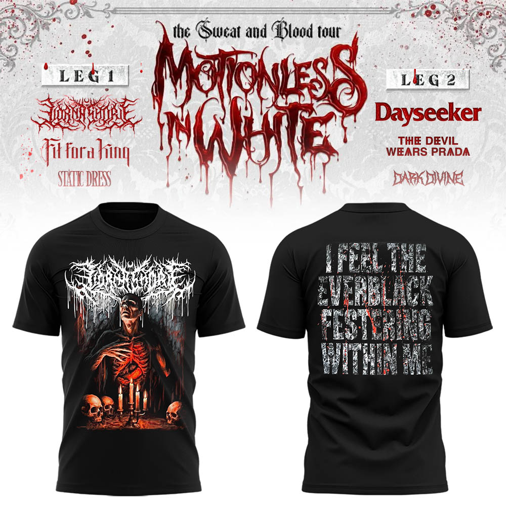 Limited Edition The Sweat & Blood Tour 2026 Tshirt