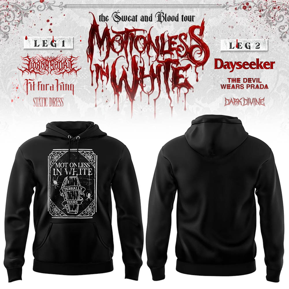 Limited Edition The Sweat & Blood Tour 2026 Hoodie