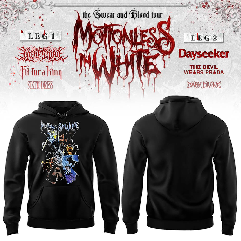 Limited Edition The Sweat & Blood Tour 2026 Hoodie