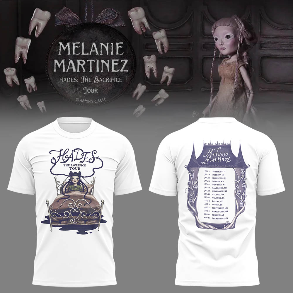 Limited Edition HADES: THE SACRIFICE Tour 2026 Shirt