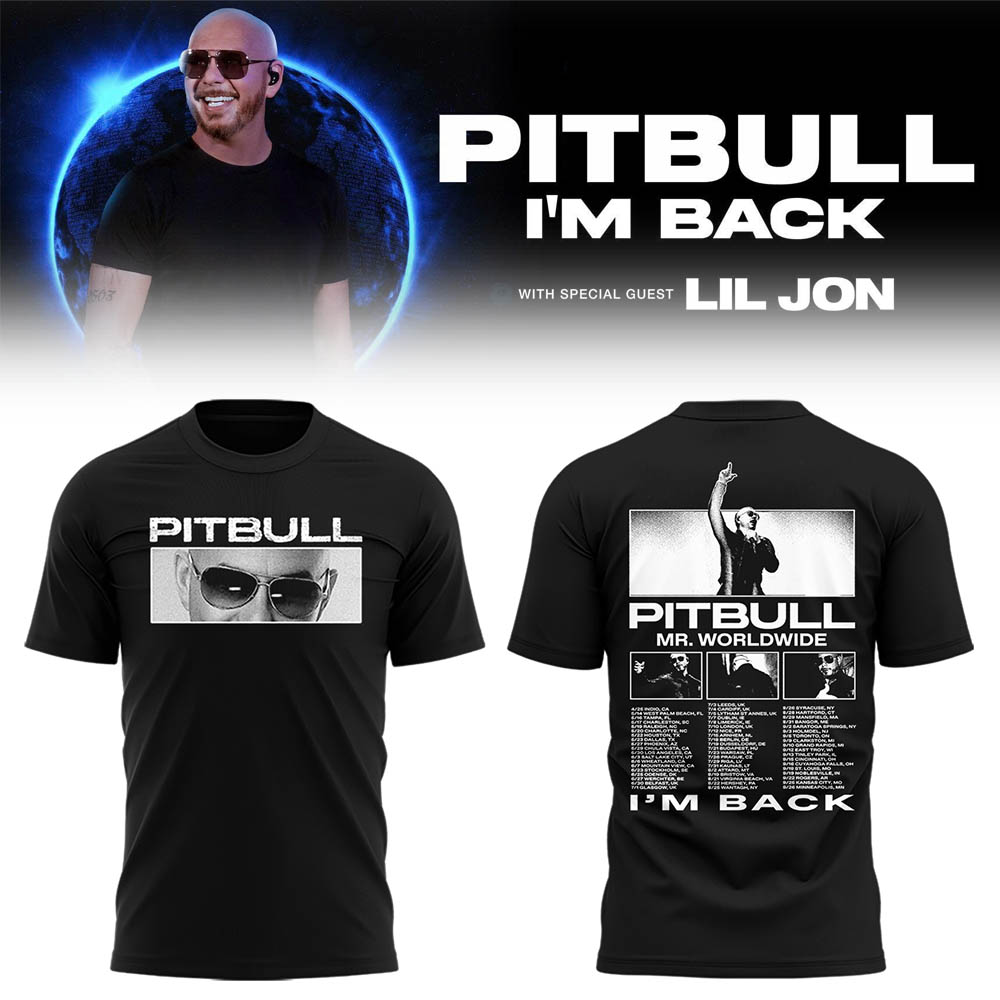 Limited Edition I’m Back Tour 2026 Shirt