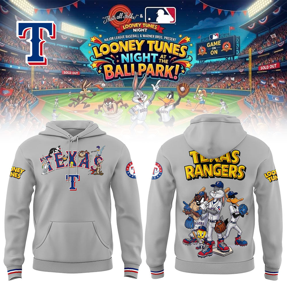 Limited Edition Rangers x Looney Tunes 2026 Hoodie