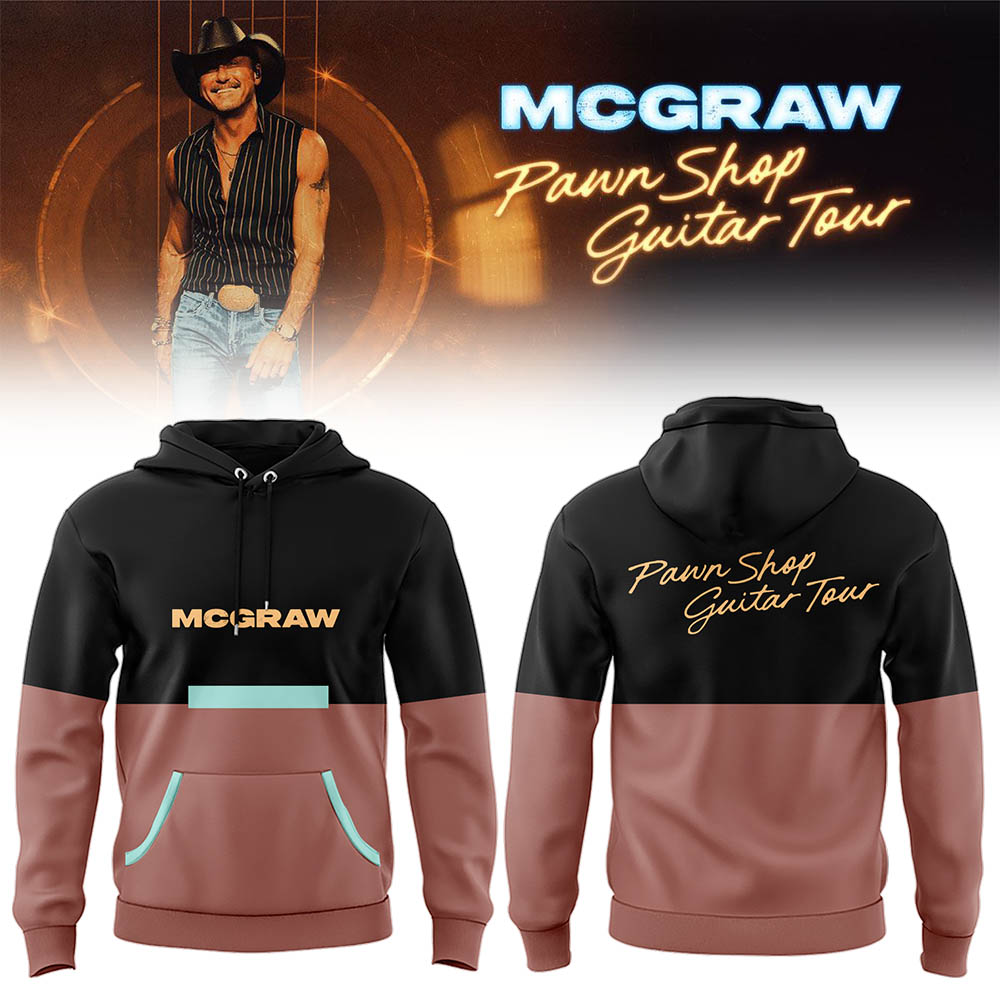 McGraw 🤠🎤 “Pawn Shop Guitar Tour 2026” Hoodie