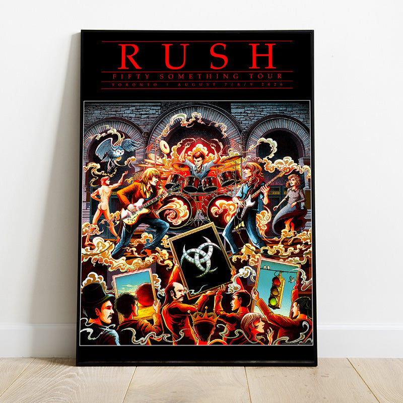 Limited Edition Fifty Something Tour 2026 Poster