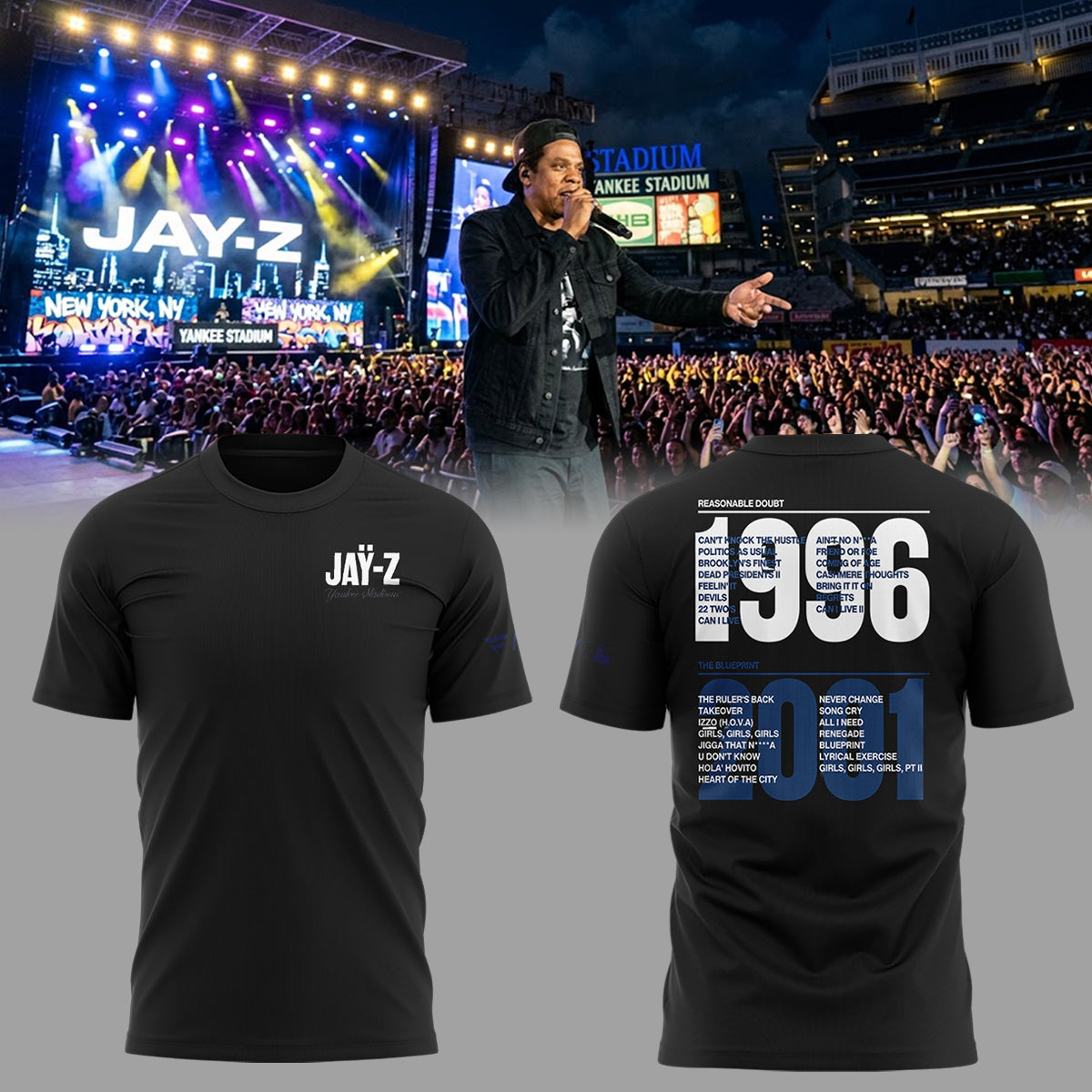 Limited Edition Jay-Z30 Tour LONDON Tshirt