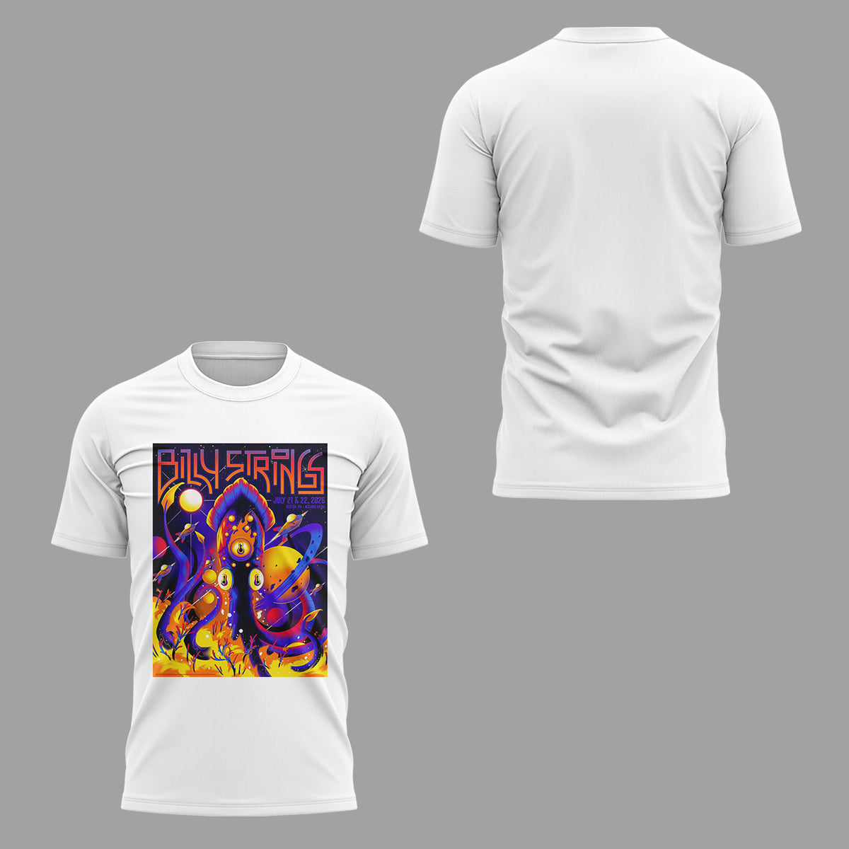 Limited Edition Billy Strings tour 2026 tshirt