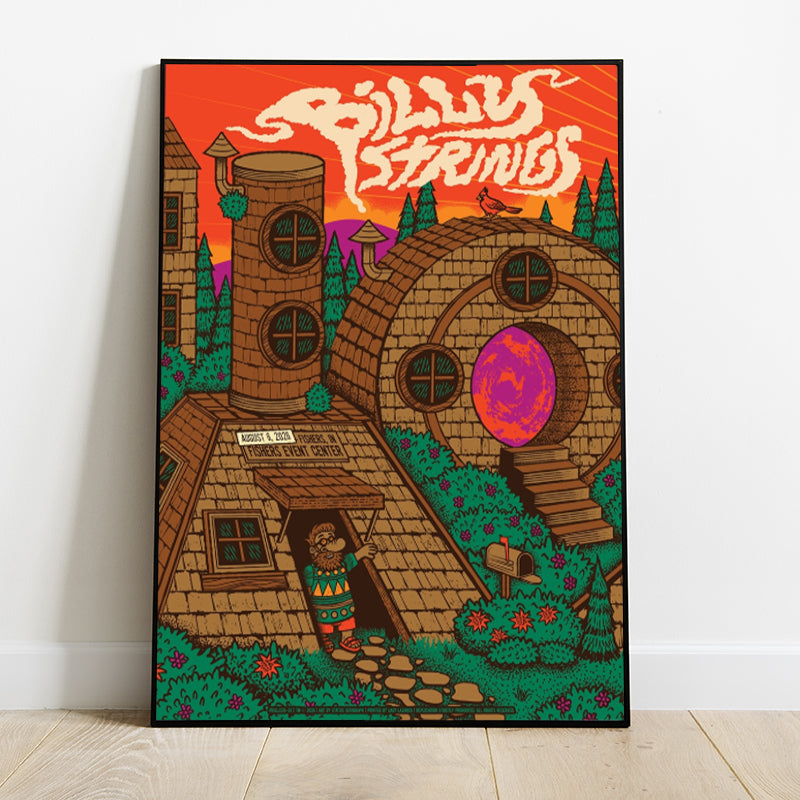 Limited Edition Billy Strings tour 2026 poster