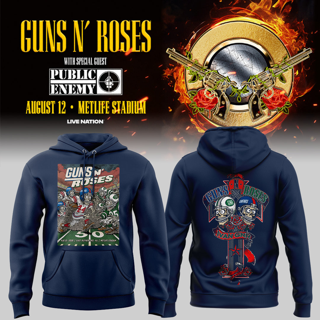 Limited Edition Guns N’ Roses Tour 2026 Hoodie