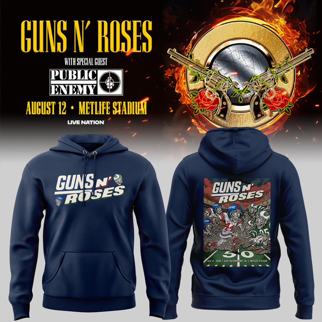 Limited Edition Guns N’ Roses Tour 2026 Hoodie