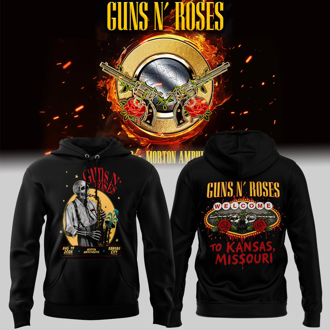 Limited Edition Guns N’ Roses Tour 2026 Hoodie