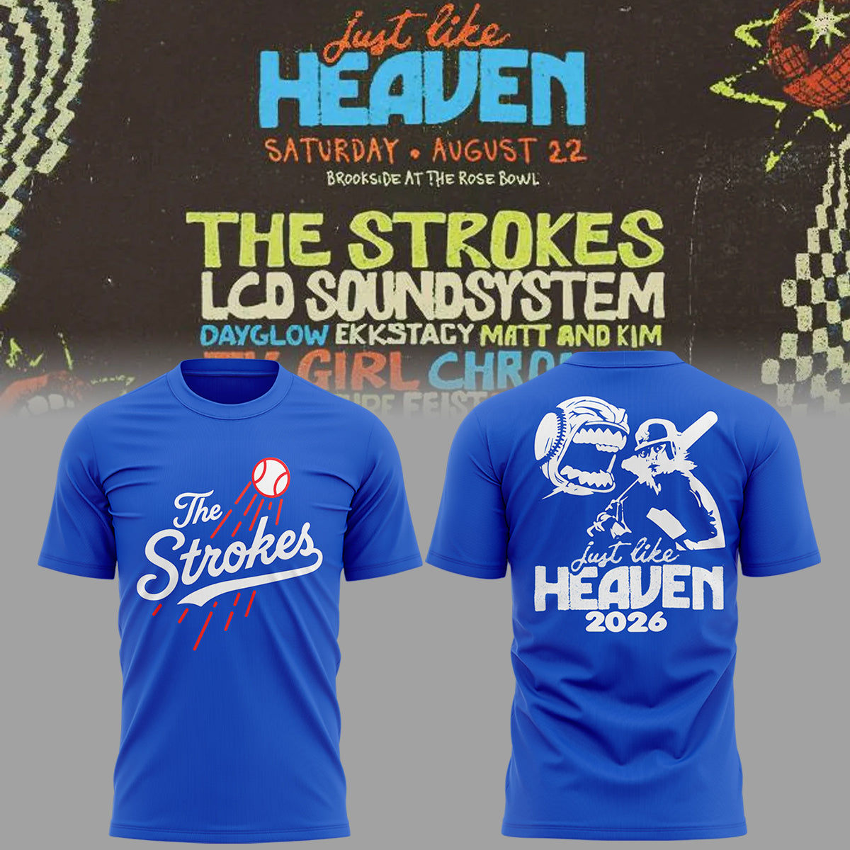 Limited Edition Just Like Heaven 2026 TShirt