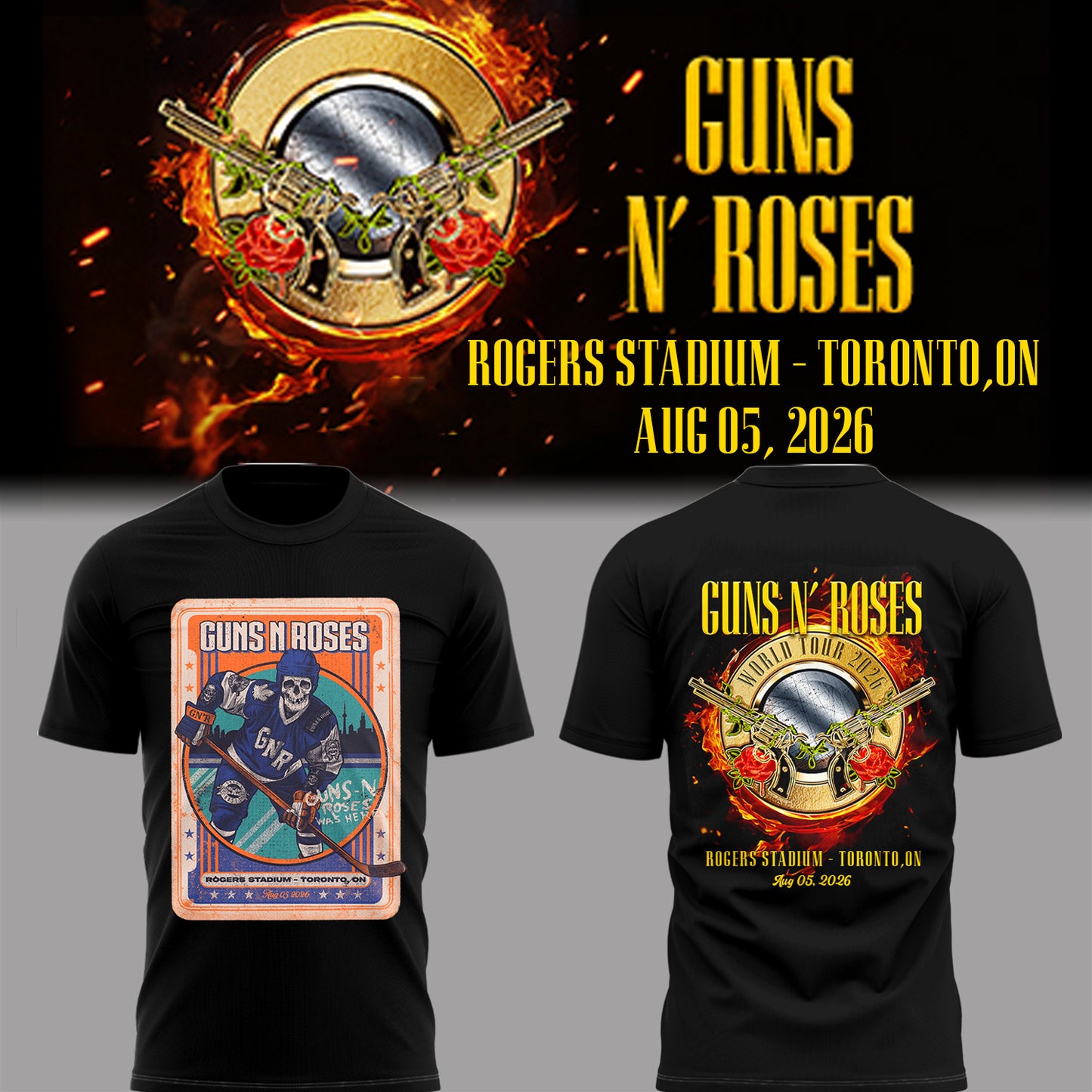 Limited Edition World Tour 2026 in Toronto,ON Shirt