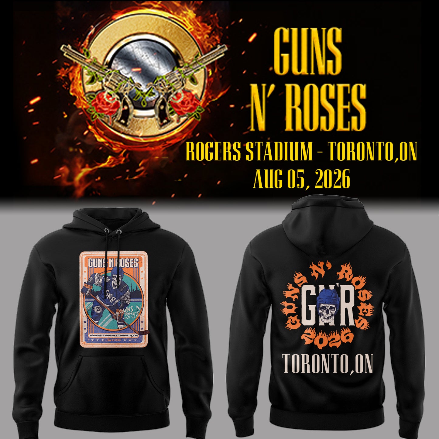 Limited Edition World Tour 2026 in Toronto,ON Hoodie