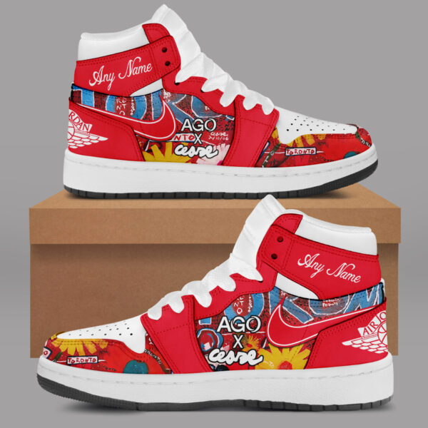 Limited Edition AGO x Cease “Eve of Toronto” Custom Name Shoes