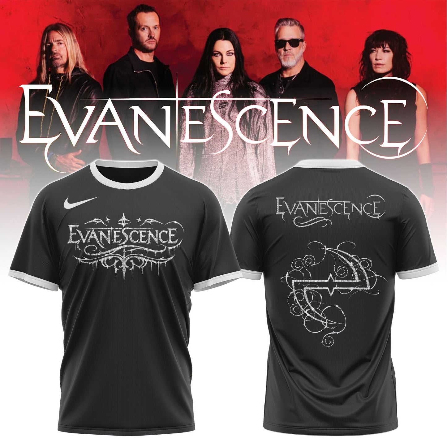 Evanescence 2026 World Tour Merch
