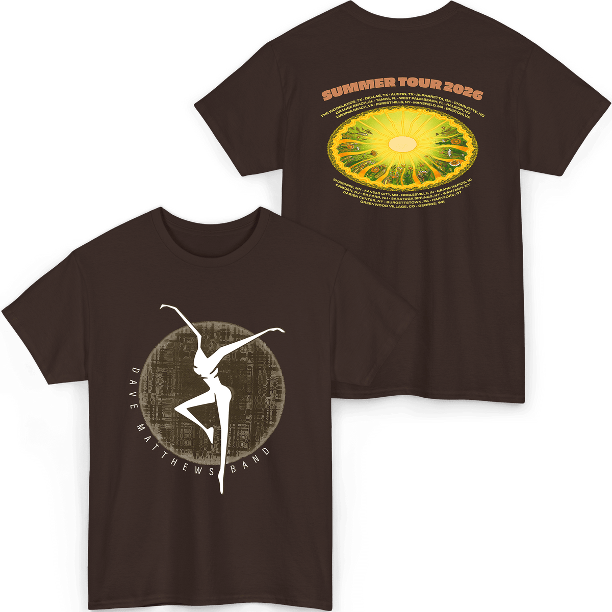 Limited Edition DMB 2026 Tour 🎻🤠🌵 Shirt