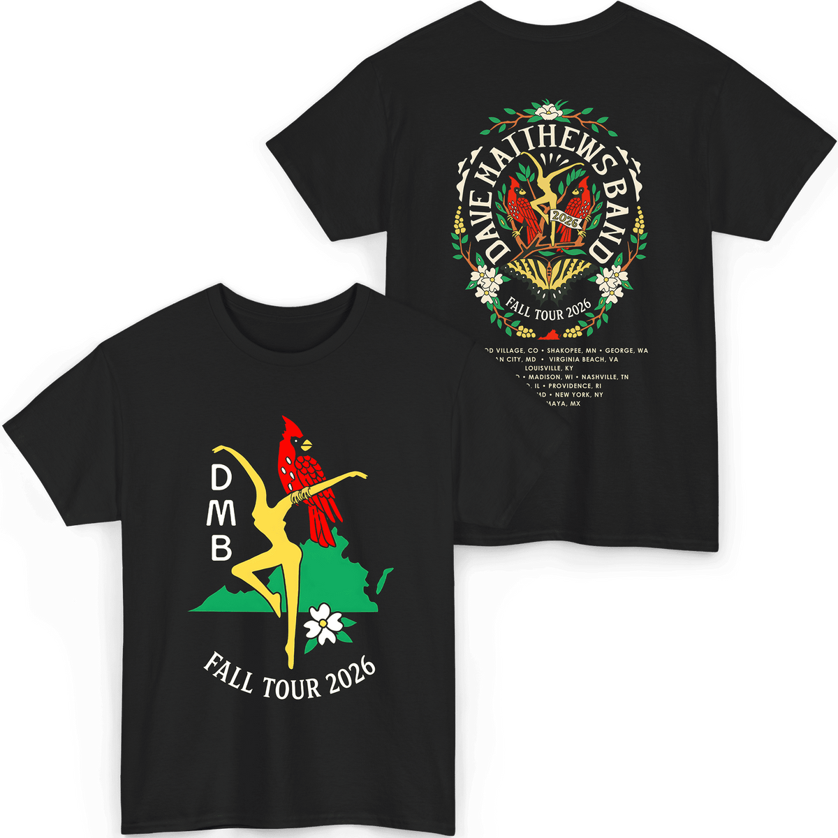 Limited Edition DMB 2026 Tour 🎻🤠🌵 Shirt