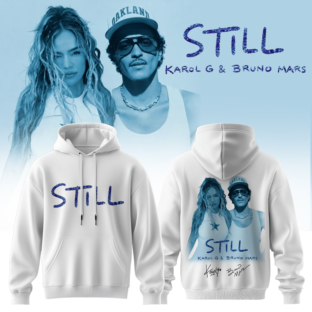 .,KaRol G Album “NO ME ARREPIENTO DE SENTIR TANTO” .Limited Edition Signature Hoodie