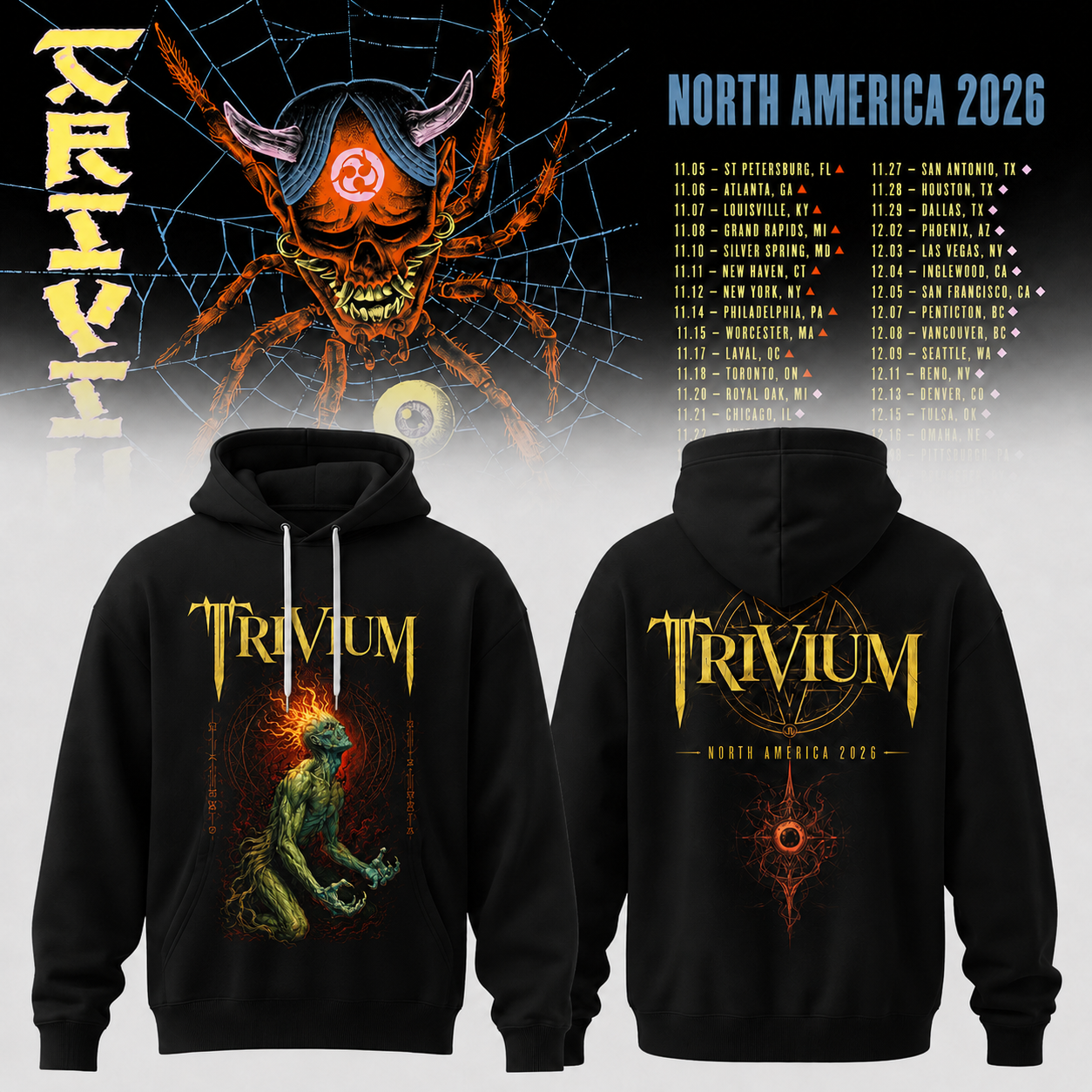 _Crown in the Grave World Tour 2026 Edition Hoodie