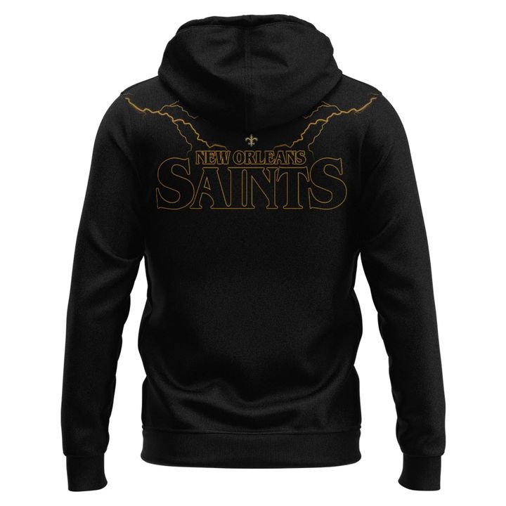New Orleans Saints Stranger Things Hoodie - limited edition