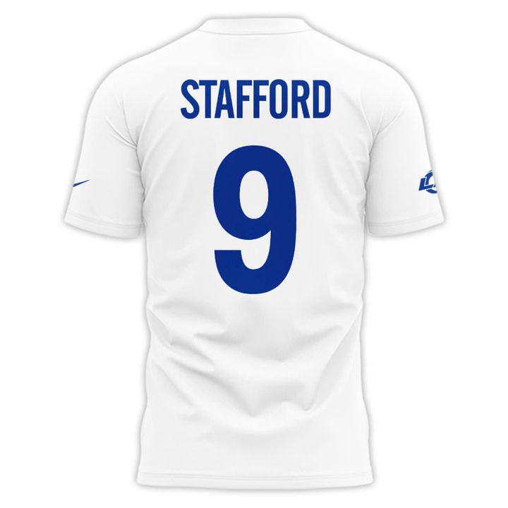 Special Matthew Stafford Los Angeles Rams 2025 MVP T-Shirt 2