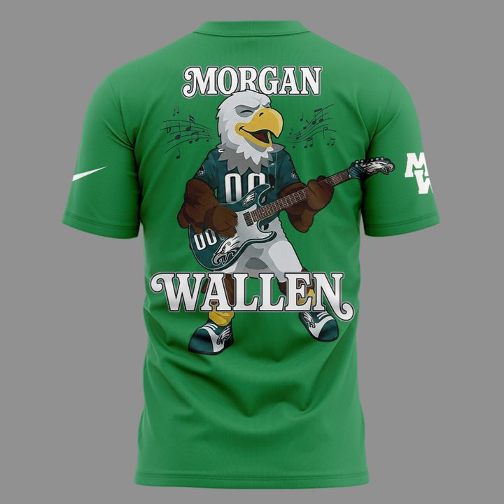 Exclusive Morgan Wallen x Philadelphia Eagles - Still The Problem Tour 2026 T-Shirt