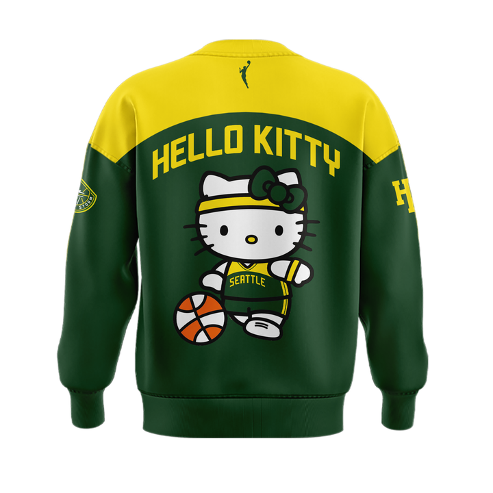 Exclusive Edition Seattle Storm x Hello Kitty Night Sweatshirt 2026