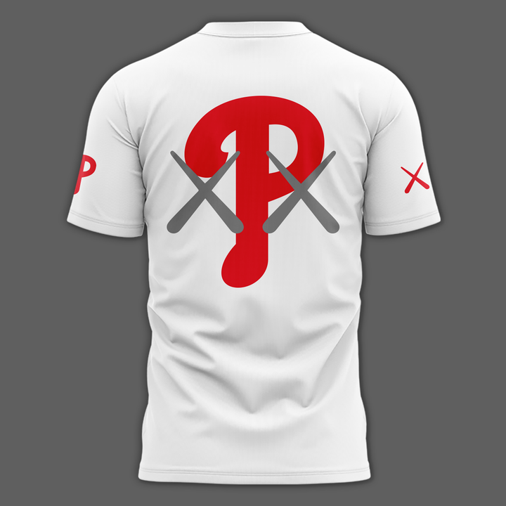 Exclusive Version Philadelphia Phillies x Kaws Tshirt 2026