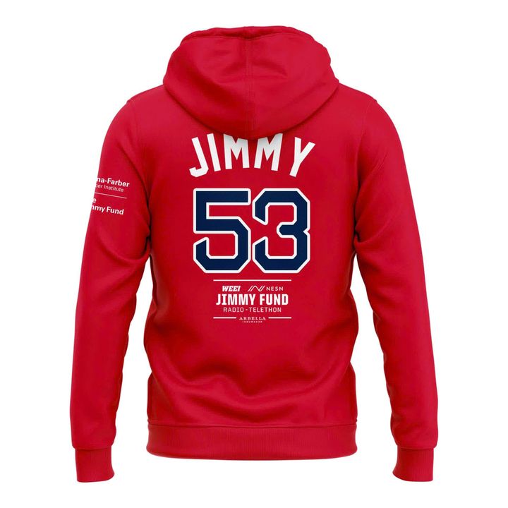 Unisex Red Boston Red Sox 2026 Strike Out Cancer Hoodie