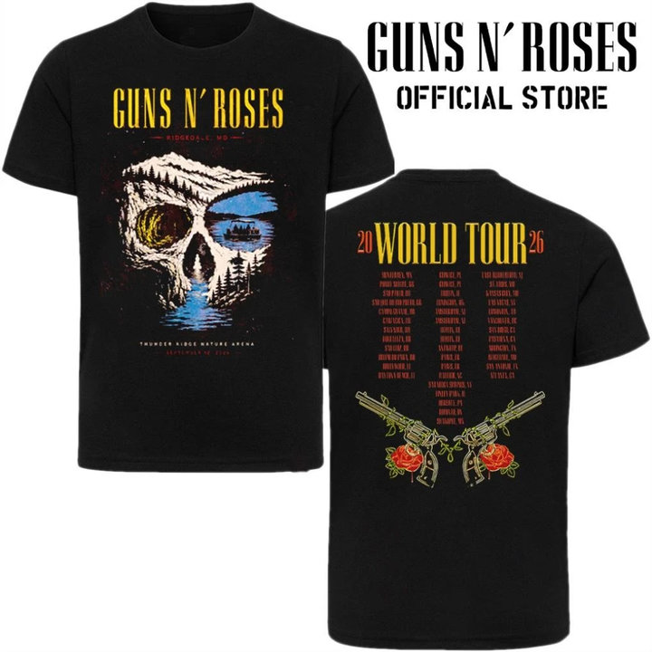 Guns N’ Roses Ridgedale MO 2026 Tour Limited Edition T-Shirt