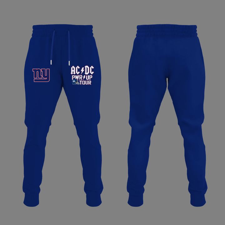 Special AC/DC x New York Giants - POWER UP TOUR 2026 Hoodie