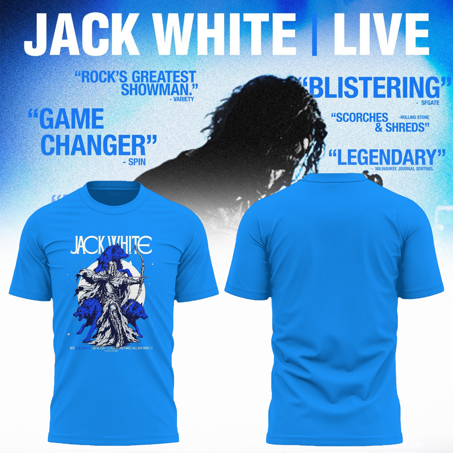 Jack White Live 2026 – TShirt